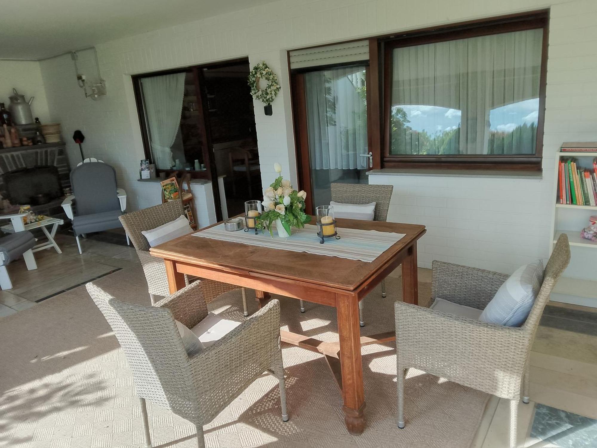 Eifelstube Langerwehe Apartment Bagian luar foto